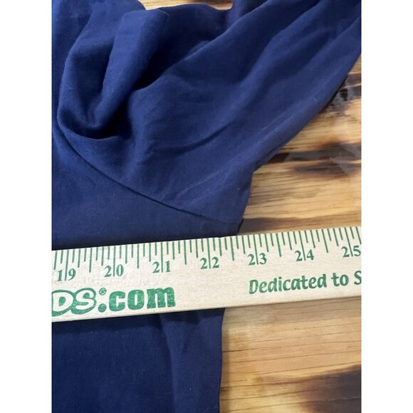 220 Hickory Womens Blue Cardigan Sweater Stars Patriotic Size‎ Large READ - Picture 6 of 12